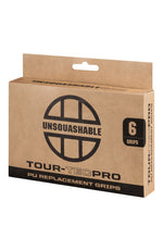 UNSQUASHABLE TOUR-TEC PRO PU Replacement Squash Grip - 6 Grip Pack - SPECIAL OFFER