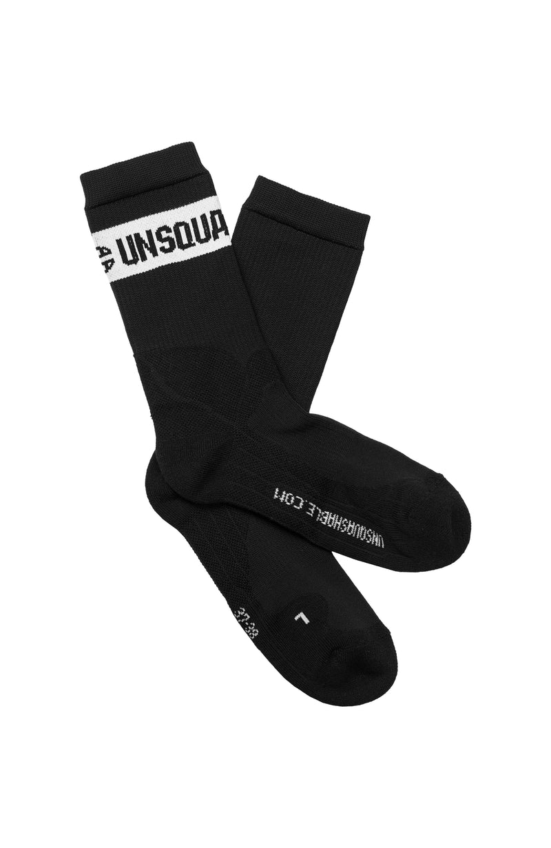 UNSQUASHABLE TOUR-TEC PRO Performance Sock - Black - 2 PACK